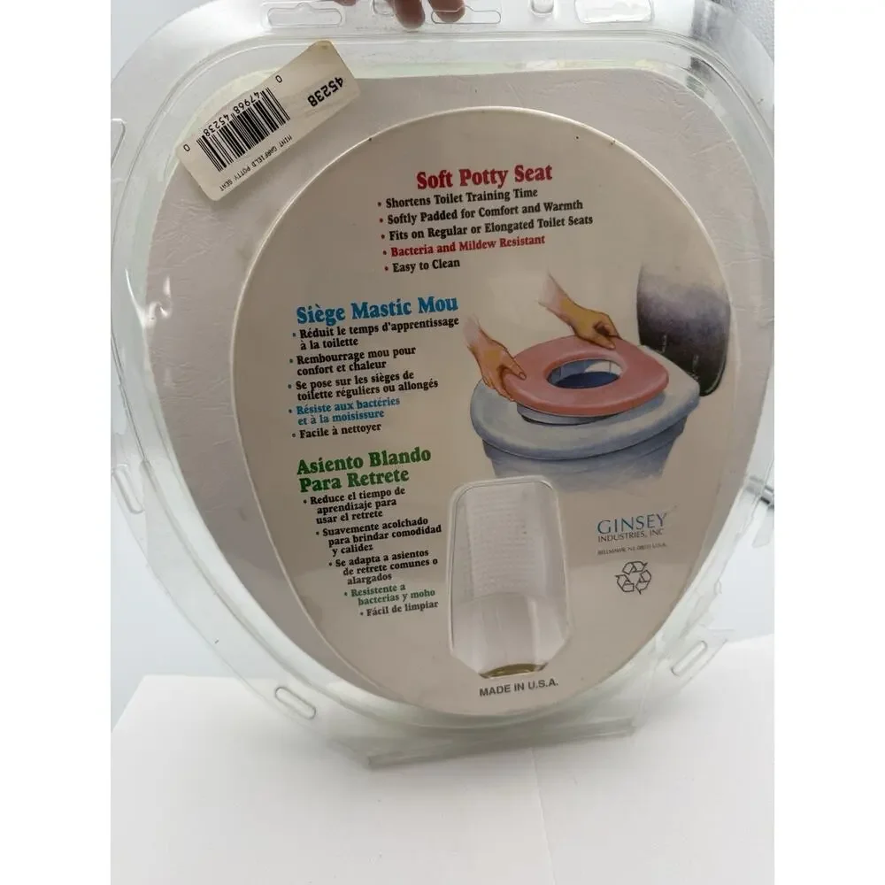 Vintage 1996 Garfield & Odie Soft Padded Potty Seat by Ginsey Industries